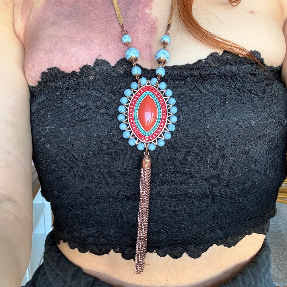 Peter Nygard Boho Pendant Necklace